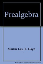 Prealgebra - $6.99