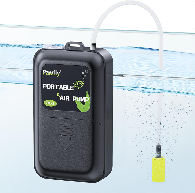 Pawfly Aquarium Battery Air Pump 40 GPH Oxygen Pump for 5 to 30 Gallon Fish Tank Item image 11