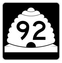 Utah State Highway 92 Sticker Decal R5419 Highway Route Sign - £1.14 GBP+