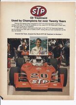 80's STP Oil Treatment Print Ad Automobile Car 8.5" x 11" - $19.75