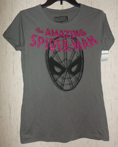 Nwt Womens Marvel Amazing Spiderman Novelty Knit Top / T-SHIRT Size M - £14.66 GBP