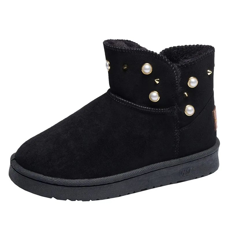 Ankle Flats Snow High Boots Women 2024 New Winter  Chelsea Warm Shoes Women Casu - £60.91 GBP