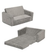 Serta Perfect Sleeper Extra Wide Convertible Sofa To Lounger - Comfy, Grey - £41.78 GBP