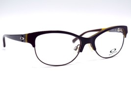 New Oakley OX1108-0152 Dark Purple Throwback Authentic Eyeglasses Rx 52-16 #19 - £55.49 GBP