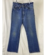 Vintage 80s Levis 20517 Orange Tab Jeans Mens Size 32x30 Actual Size 29&quot;... - $84.70 CAD