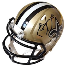 Darren Sproles New Orleans Saints Signed Mini Helmet Beckett QR Code COA Proof - £114.43 GBP