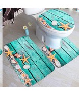 3-Piece Bathroom Rug Set Flannel Mats for Bath and Kitchen - $79.19