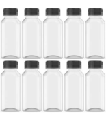 5 Pcs 8 Ounce Plastic Juice Bottles, Reusable Bulk Beverage Containers f... - €12,02 EUR