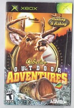 Cabela&#39;s Outdoor Adventures Video Game Microsoft XBOX MANUAL Only - £7.55 GBP