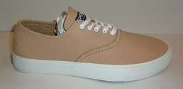 Sperry Size 9 Captain&#39;s Cvo Washable Tan Leather Fashion Sneakers New Mens Shoes - £78.33 GBP