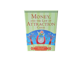 MONEY AND THE LAW OF ATTRACTION CARDS-ESTHER &amp; JERRY HICKS EUC - $215.41 MXN