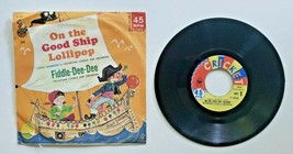 1967 Cricket Record On The Good Ship Lollipop Candy Anderson  45 rpm S64 - £11.71 GBP