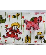 2 Vintage Children&#39; Childs Infants Toddler Valance Panels ADORABLE RETRO... - $311.09 MXN