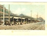 French Market Vegetable Section Postcard New Orelans Louisiana 1909 - $24.72