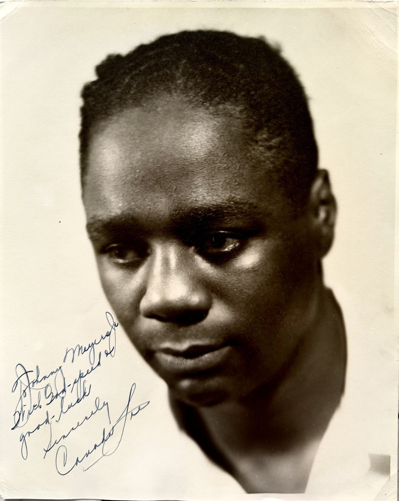 CANADA LEE Signed Autograph 8" x 10" PHOTO 1940s Body and Soul Lifeboat JSA CERT Item image 5