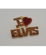 I Heart Elvis Collectible Lapel Hat Pin - $16.63