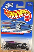 1998 Hot Wheels #674 First Editions 30/40 SWEET 16 II Dark Purple w/Chrome 5 Sp - £5.78 GBP