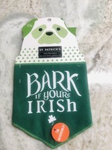 St. Patrick’s Day-Bark If You Are Irish Dog Bandana:-Size S/M-Revesible-... - £12.29 GBP
