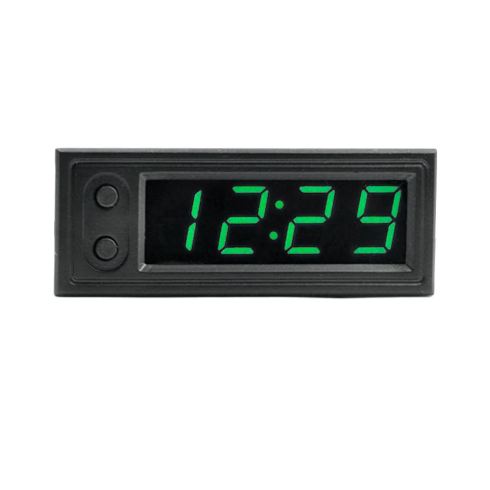 3 in 1 Multifunction High-precision Clock Inside And Outside Car Temperature Bat - £39.25 GBP