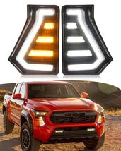 LED Fog Lights Kit for 2024 2025 2026 Toyota Tacoma DRL Daytime Running ... - $43.56