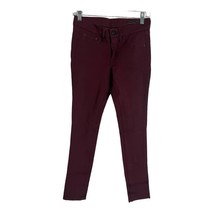 Rag &amp; Bone Burgundy Ponte  Jean Jeggings Size 26 - £34.44 GBP