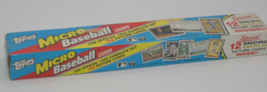 Topps 1992 Micro Baseball Cards - Set of 792 + 12 Micro Gold Cards - Sealed - £43.45 GBP