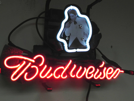 Elvis Presley Play Room Home Art Art Budweiser Neon Light Neon Sign - £57.73 GBP