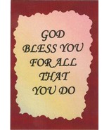 12 Love Note Any Occasion Greeting Cards 1106C God Bless You Friendship ... - £14.07 GBP