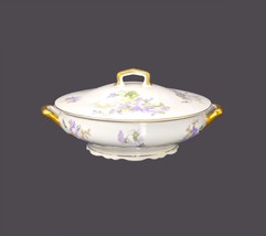 Charles Ahrenfeldt Limoges AHR1082 round, covered serving bowl made in France. - £123.34 GBP