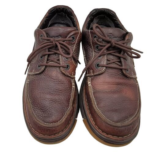 Primary image for Dr. Martens Men's 11485 Casual Oxford Derby Shoe Size 10 Brown Leather Lace Up