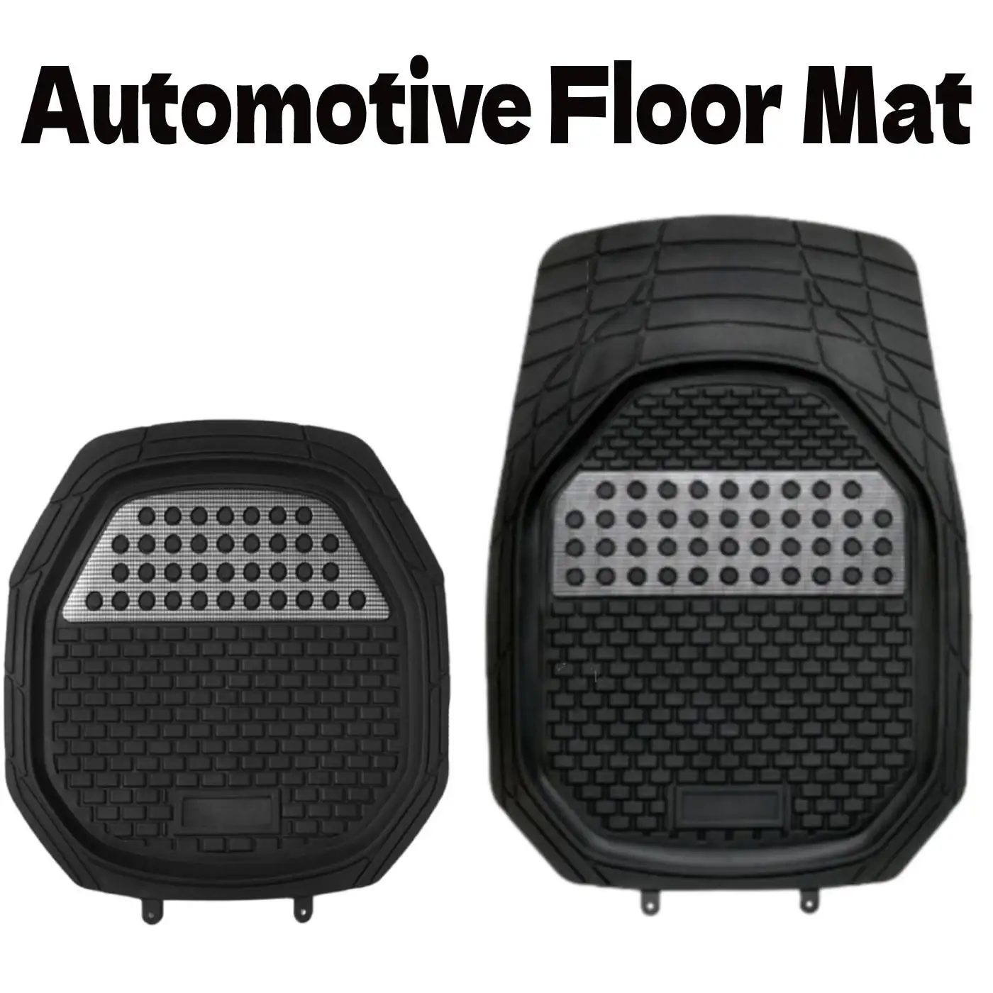 Car Floor Mat Weather Protection Anti Slip Waterproof PVC Trimmable Universal - £54.15 GBP+
