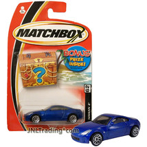 Year 2004 Matchbox Pirate Toy 1:64 Die Cast Car #62 - Blue Sport Coupe NISSAN Z - $19.99