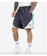 adidas Original Men's SST Fleece Shorts Navy or Red Zipper pocket Front - £23.91 GBP