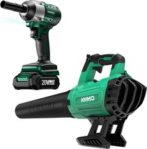 Kimo Cordless Leaf Blower 20V Cordless Impact Wrench 1/2 Inch - £245.32 GBP
