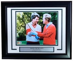 Jack Nicklaus Signed Framed 8x10 PGA Golf Photo BAS AD56548 - £228.90 GBP