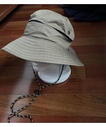 Duluth Trading Hat Bucket Booney Fishing Boonie Safari Hat Green Chin St... - £23.34 GBP