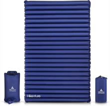 Large Hikenture Double Sleeping Pad, Extra Thick 3 Point 75 Inch Camping, Cot. - £83.12 GBP