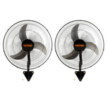 VEVOR Wall Mount Fan, 2 PCS 20&quot;, 3-speed High Velocity  Max. 4000 CFM, B... - $114.99