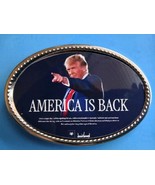 TRUMP 2024   &quot;AMERICA IS BACK &quot;Epoxy Belt Buckle - - NEW! - $24.25 CAD
