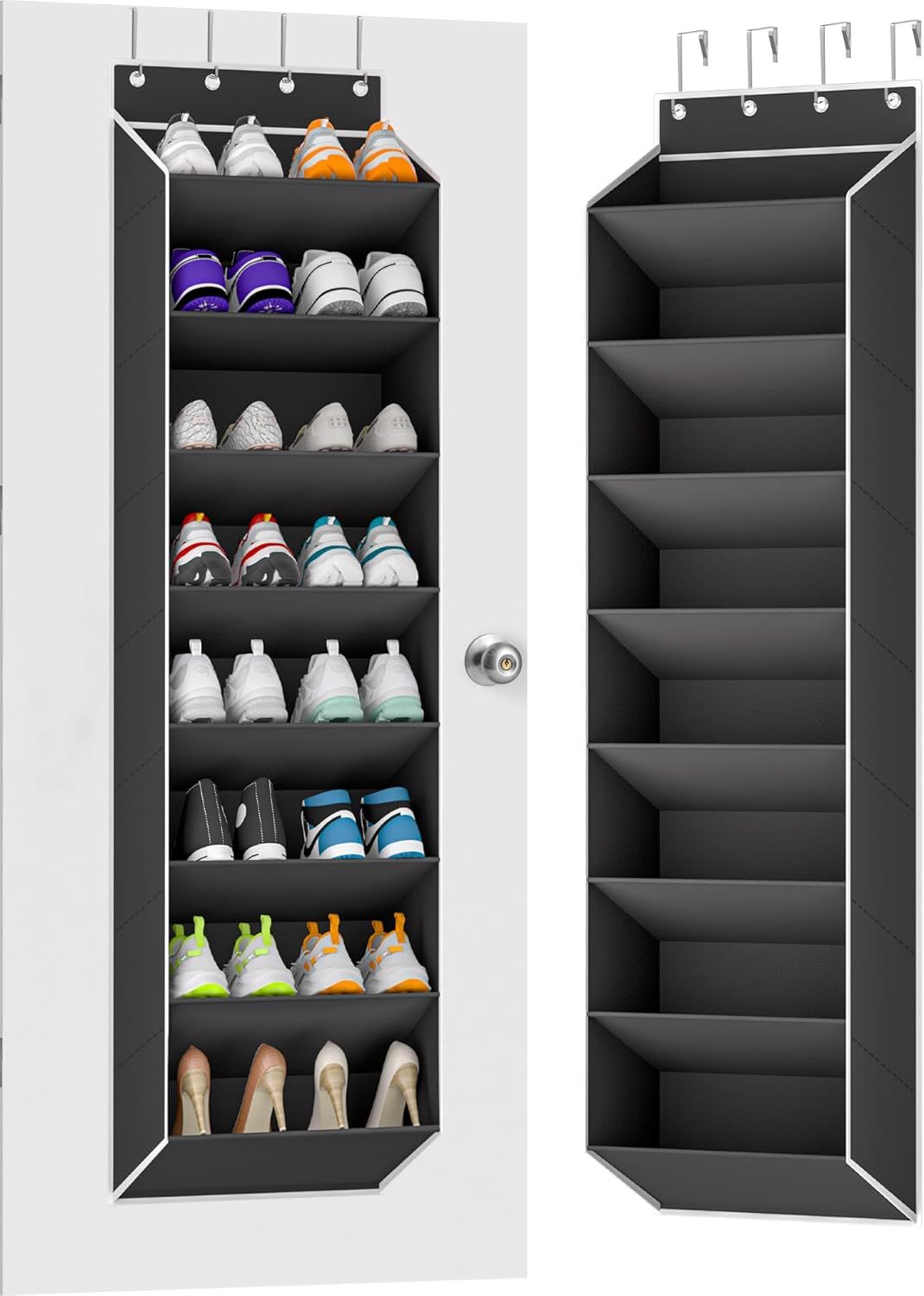 Over The Door Shoe Organizer Storage Fit 16-24 Pairs Hanging Shoe, 1 Pac... - $34.97