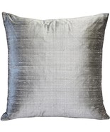 Sankara 100% Natural Dupioni Fine Silk Decorative Throw Pillow with Inse... - $44.95