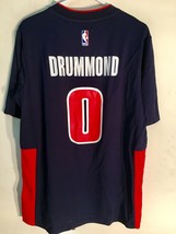 Adidas NBA Jersey Detroit Pistons Andre Drummond Navy SS sz M - £13.32 GBP