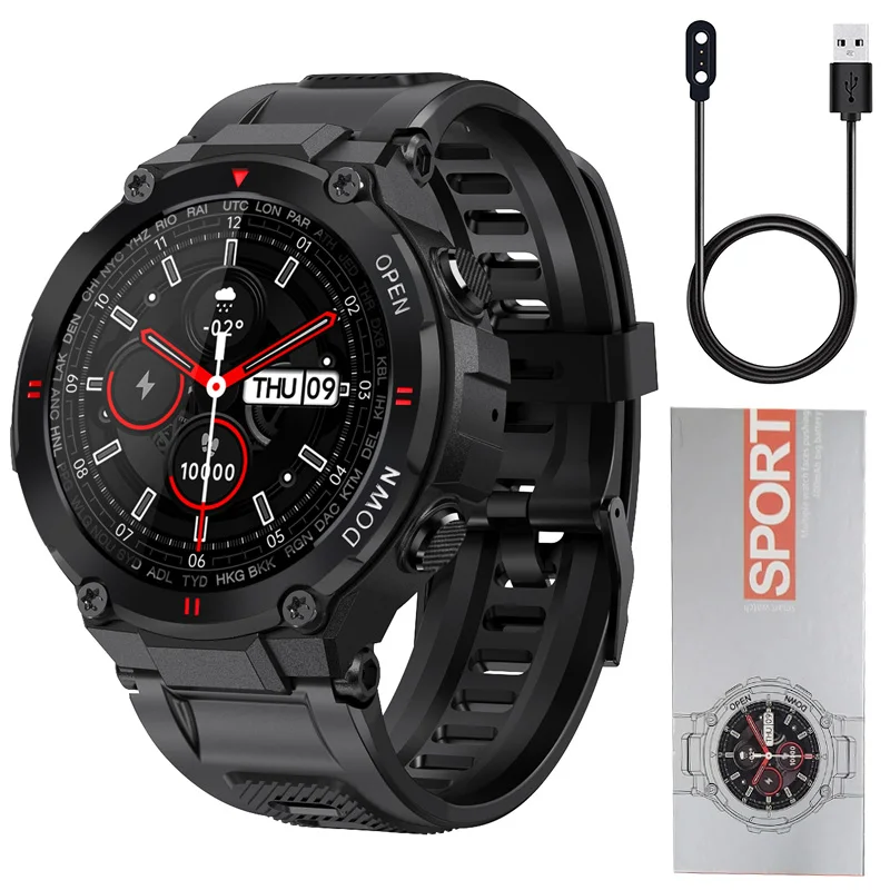 K22 Smart Watch Men Bluetooth Call Sport Smartwatch Men Outdoor Music Pl... - $51.90