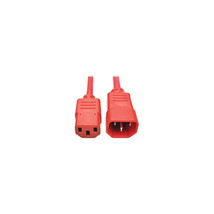 Tripp Lite P005-006-ARD 6FT Pwr Extension Cord 14AWG 15A C14 To C13 Heavy Duty S - £29.53 GBP