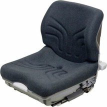 Grammer Brand Black/Gray Fabric Low Profile Seat and Suspension for Fork... - £292.35 GBP