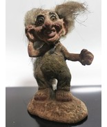 Old Vintage Norwegian Nyform Troll Doll Original 10cm tall Handmade Folk... - €23,88 EUR