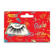 RUDE Essential Faux Mink Deluxe 3D Lashes Influencer - $4.16