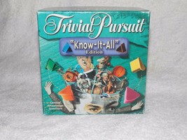 Winning Moves Games Trivia Pursuit &quot;KNOW -IT-ALL&quot; Edition Used - £23.87 GBP