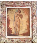 1960s Standing Nude Oil Painting on Canvas by Robert Rukavina - $12,650.09 MXN
