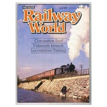 Railway World Magazine June 1987 mbox3404/f &#39;Coronation Scot&#39; - £3.05 GBP